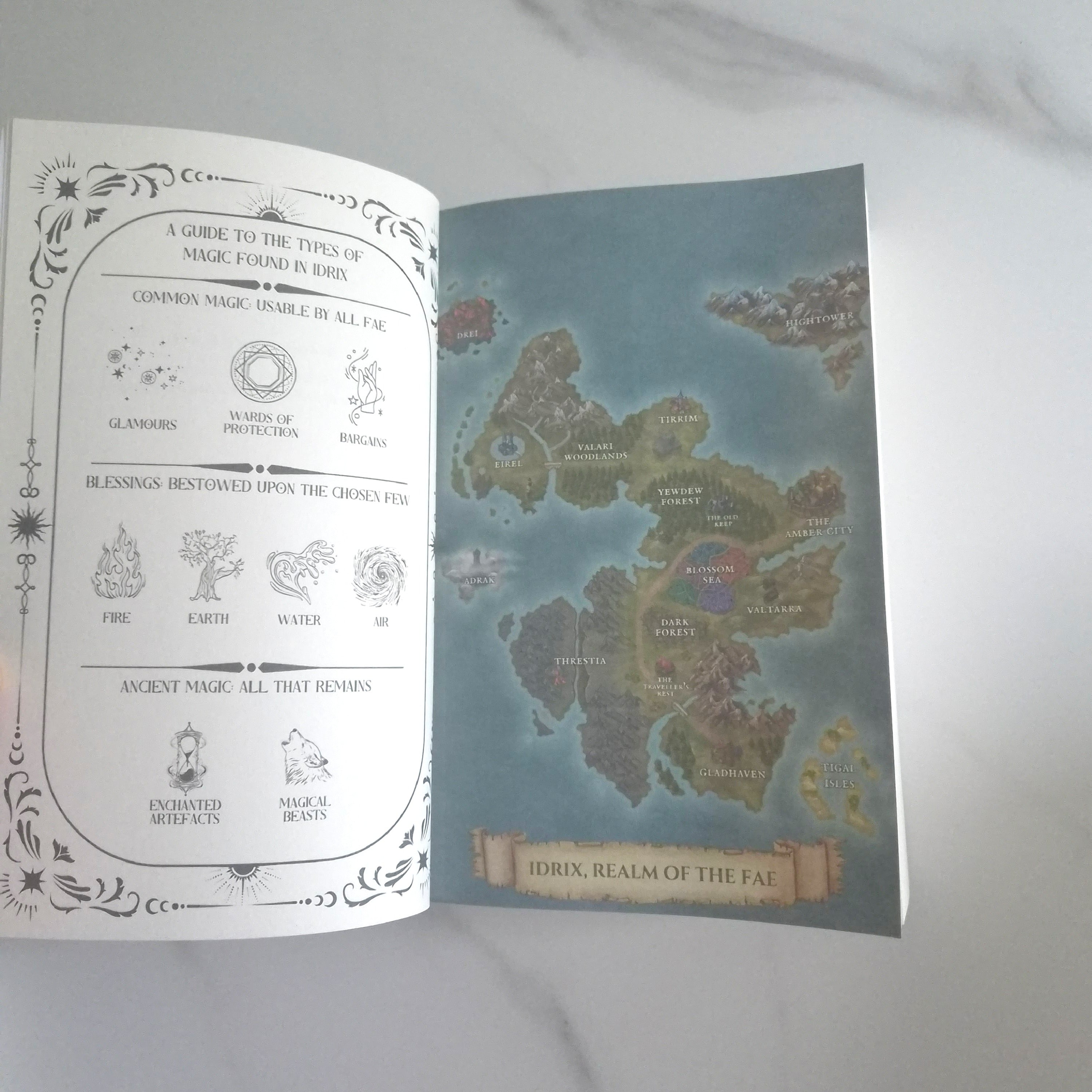 Scratch & Dent: The Heir & The Promise - Signed Paperback (Colour Map)