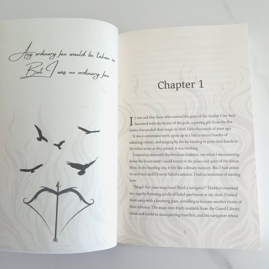 The Archer & The Flame - Foiled Paperback (Unsigned)