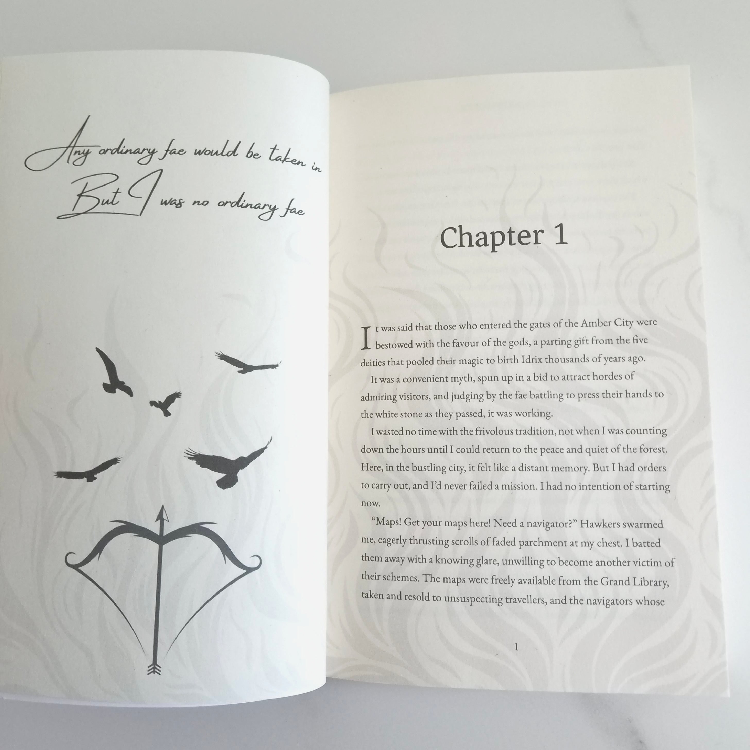 The Archer & The Flame - Foiled Paperback (Unsigned)