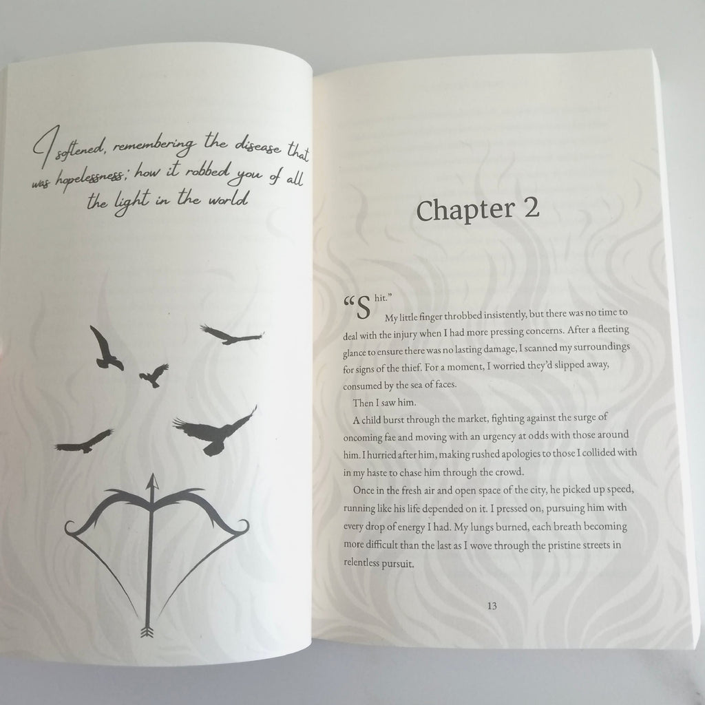The Archer & The Flame - Foiled Paperback (Unsigned)