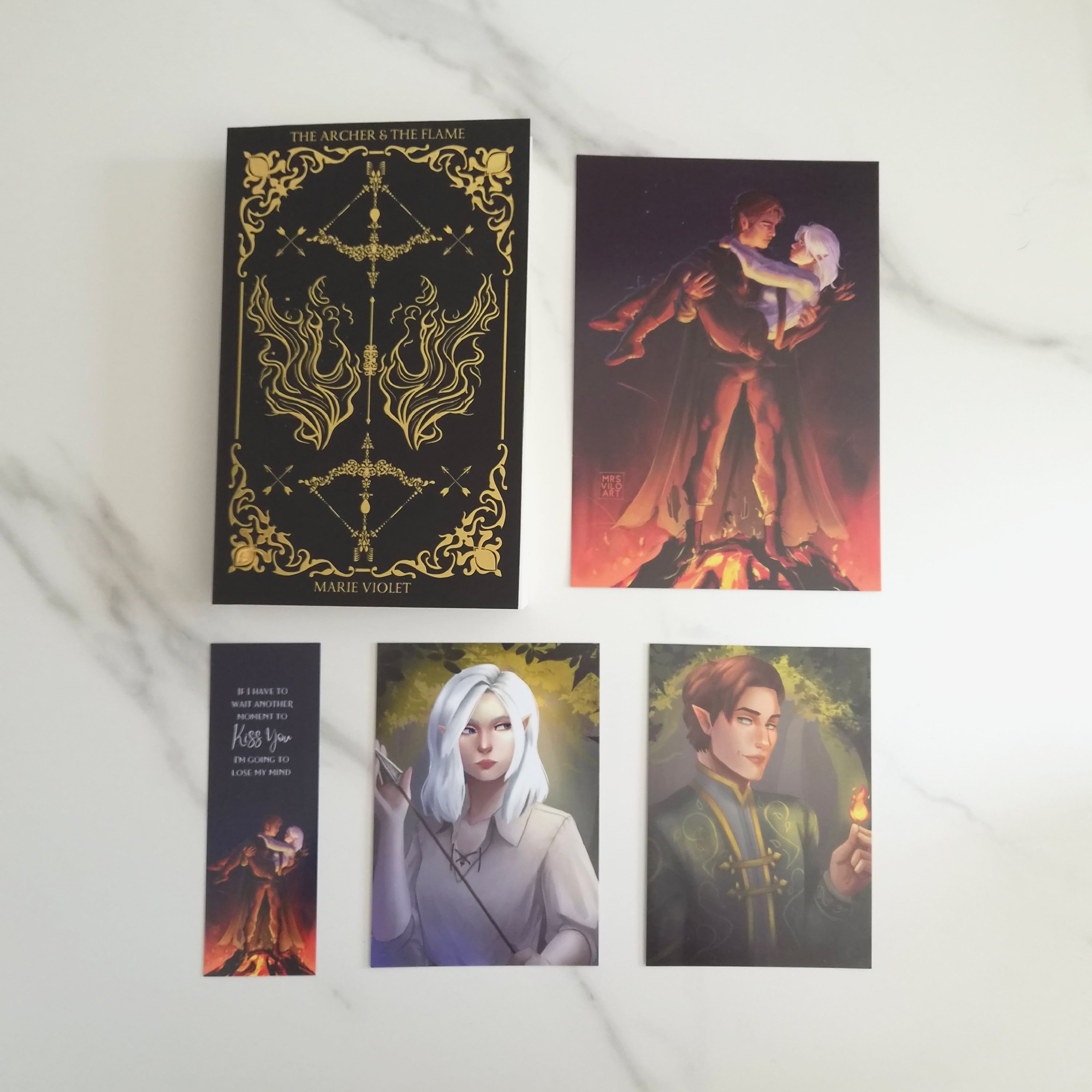 The Archer & The Flame - Foiled Paperback (Unsigned)