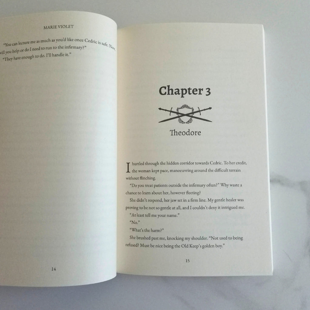 A Rose Forged of Steel - Signed Paperback